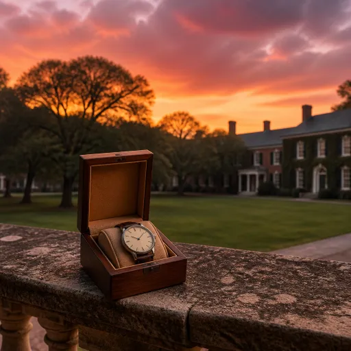 An heirloom approach to the Lambda Chi Alpha watch for discerning jewelry owners