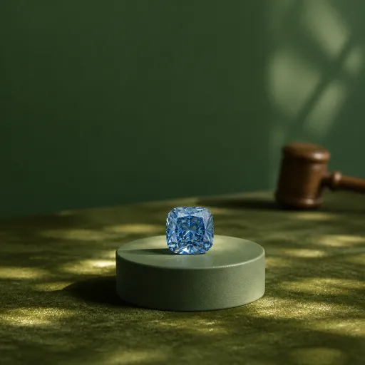 Sotheby's $8.7 Million Blue Diamond and the Signal in June's Auction Season